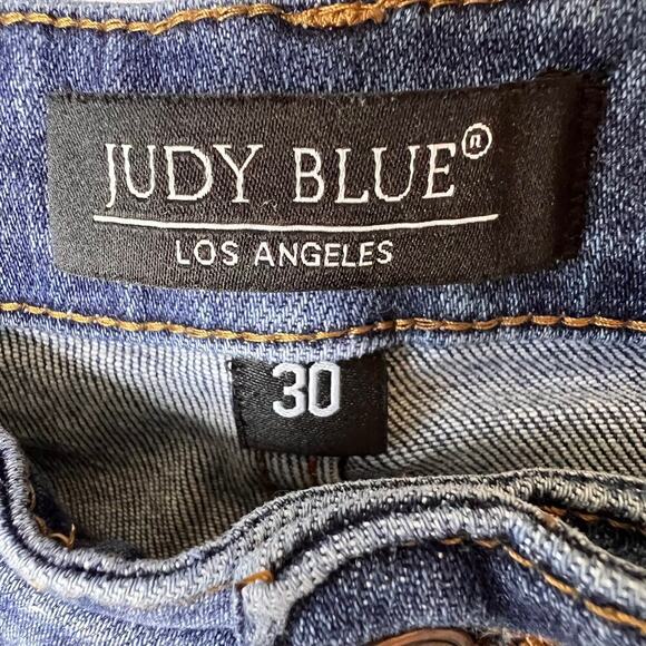 Judy Blue Jeans Womens Size 30 Blue Skinny Fit Cotton Blend Stretch Everyday - Picture 2 of 16
